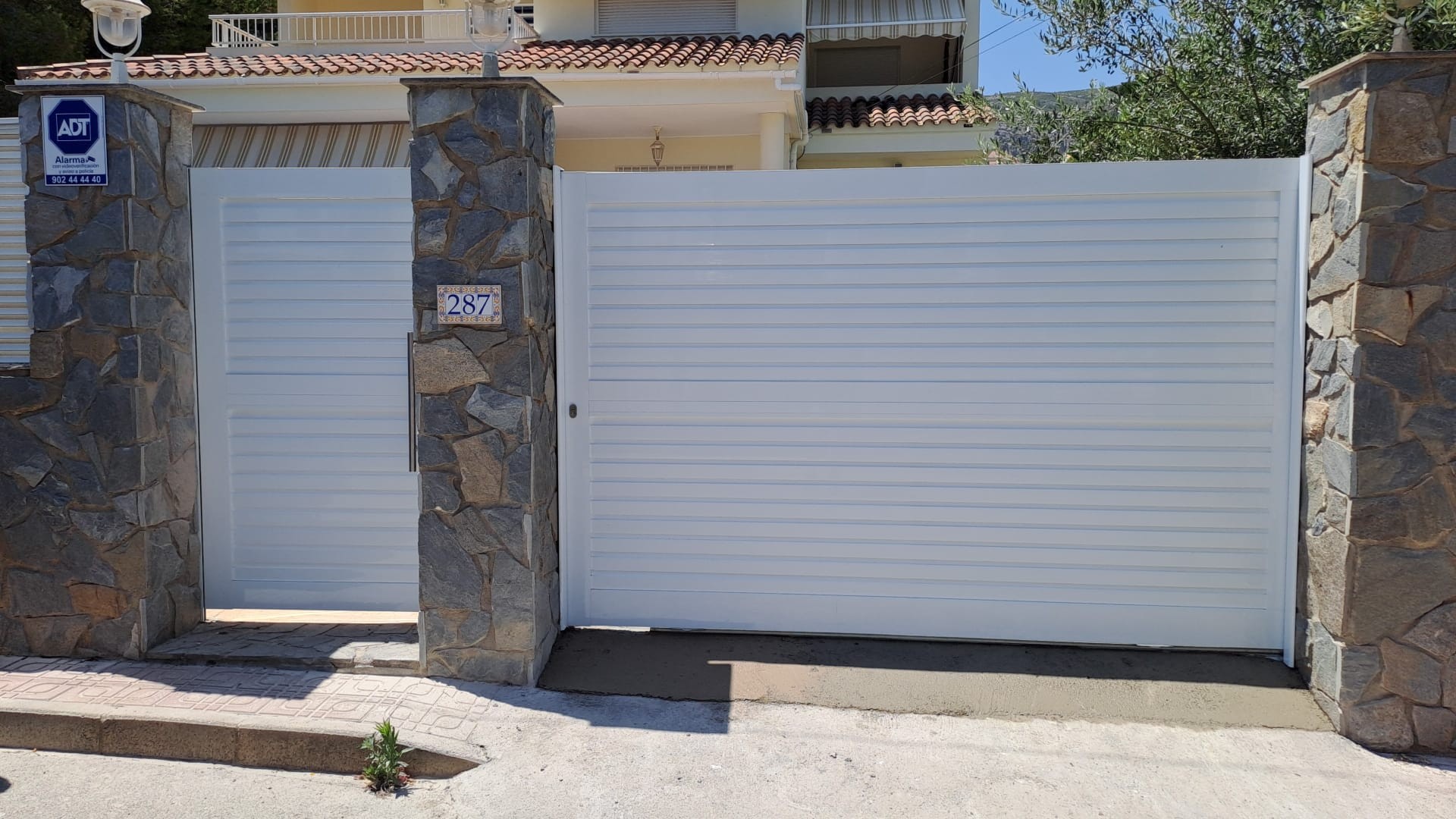 puerta automática